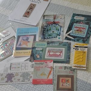 Assorted Cross Stitch Patterns and Kits